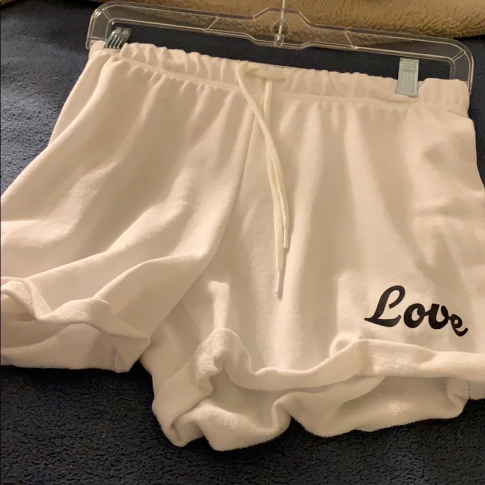 White shorts